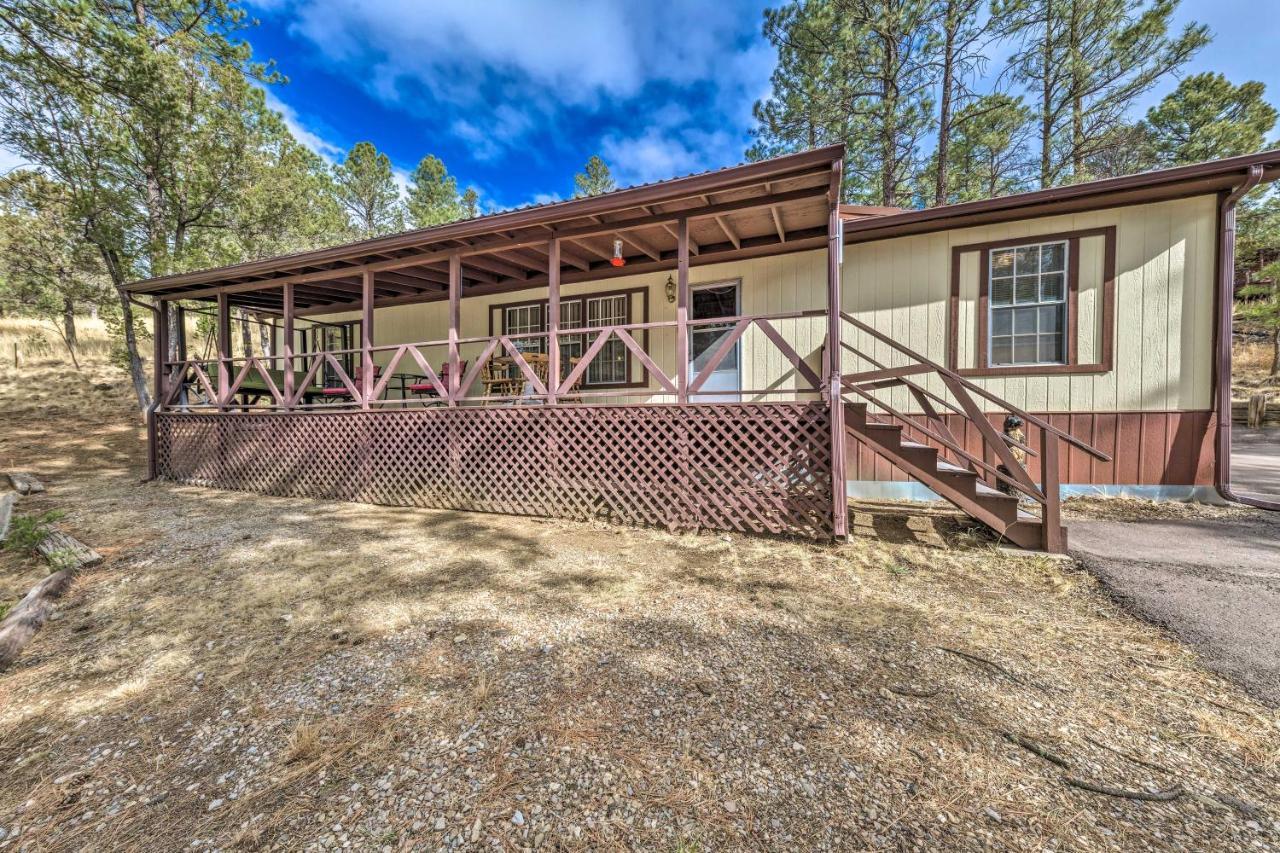 3 Mi To Ruidoso Winter Park Home With Fireplace! Kültér fotó