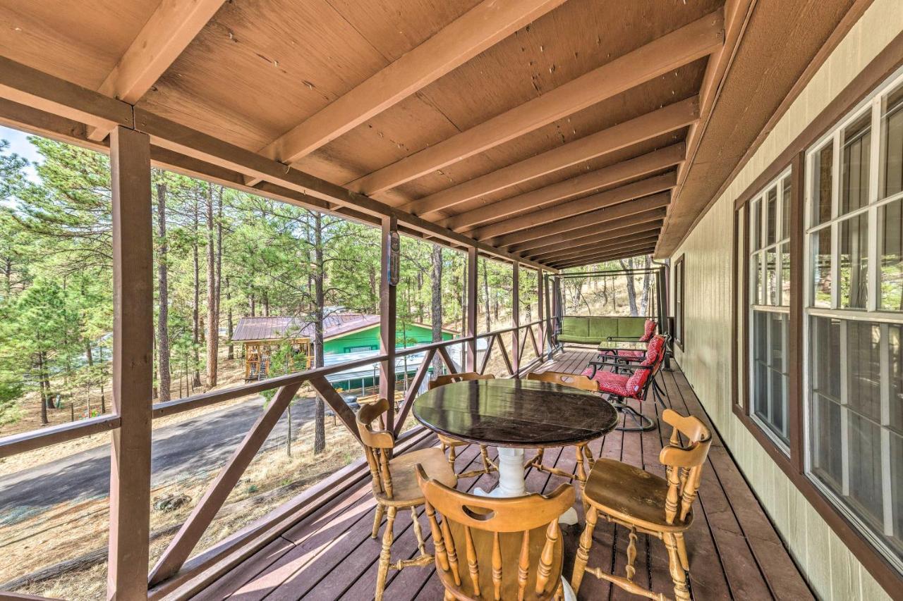 3 Mi To Ruidoso Winter Park Home With Fireplace! Kültér fotó